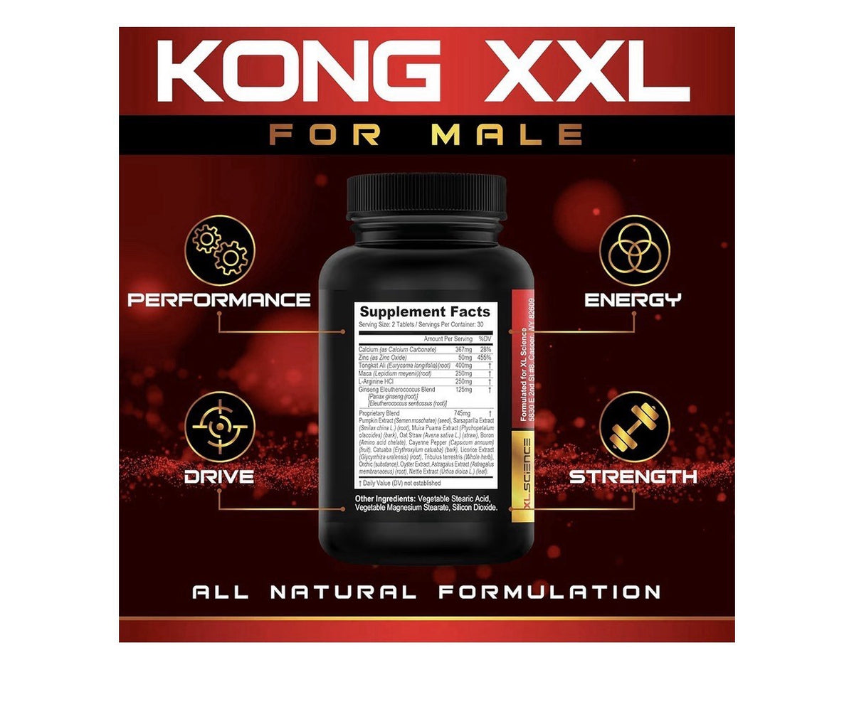 Kong XXL Male Performance Ultimate Test Support  Formula Male Size And Stamina