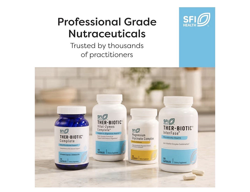 SFI Health THER-BIOTIC InterFase Plus Microbiome Health Enzyme Combination 60cap
