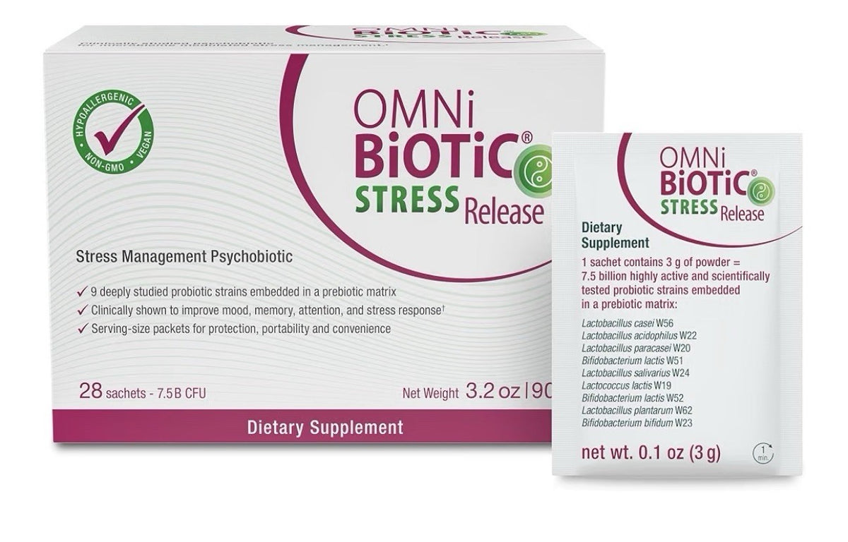 OMNi BiOTiC Stress Release Stress Management Psychobiotic 28 Sachets