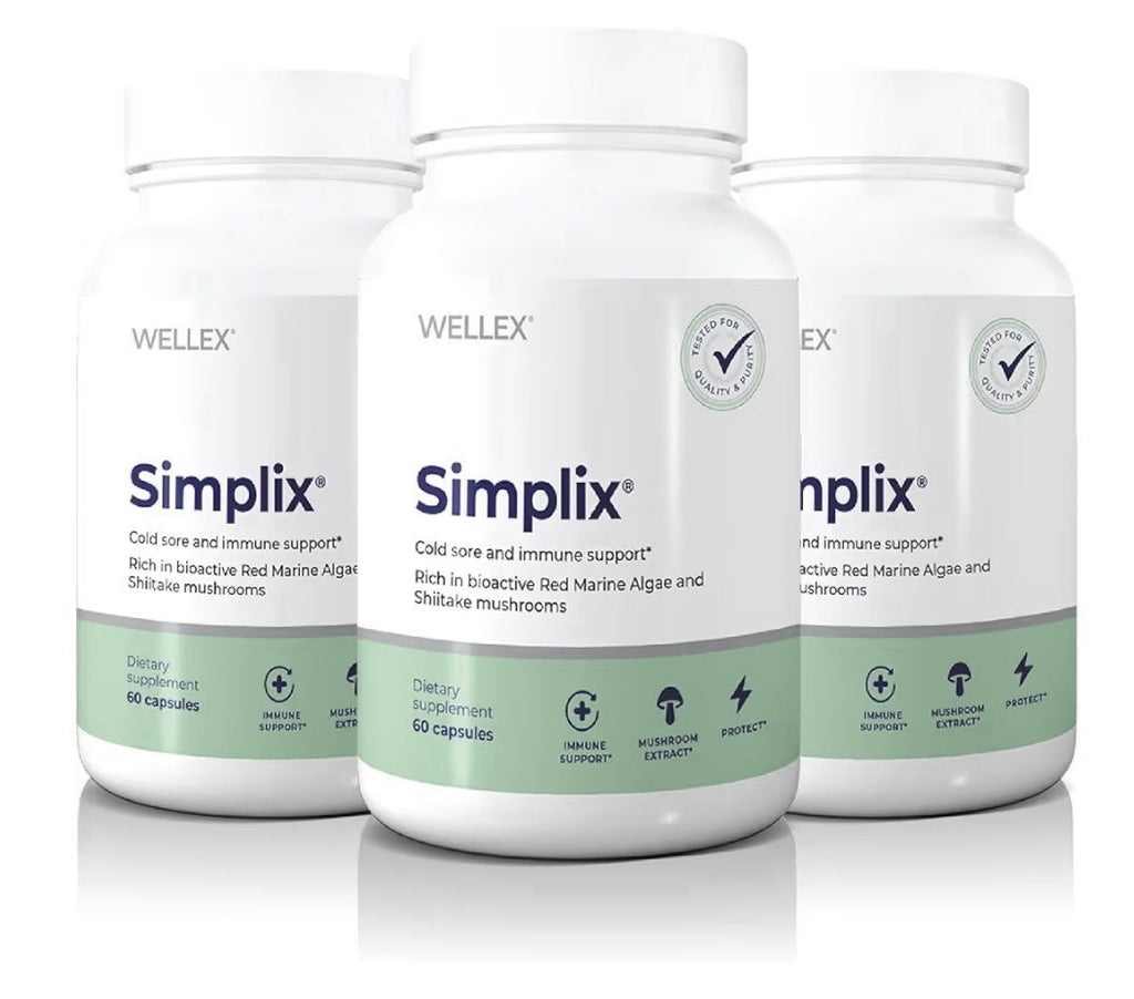3 Pack Simplix Natural Supplement Strengthen The Immune System Outbreaks Respond