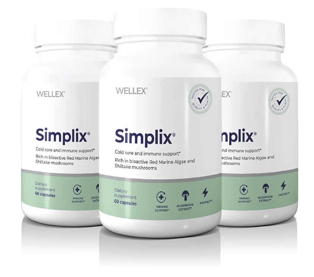 3 Pack Simplix Natural Supplement Strengthen The Immune System Outbreaks Respond