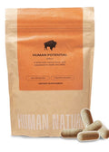 Human Nature Human Potential Wild Grass Fed Bison Organ Supplement Vitality 180c