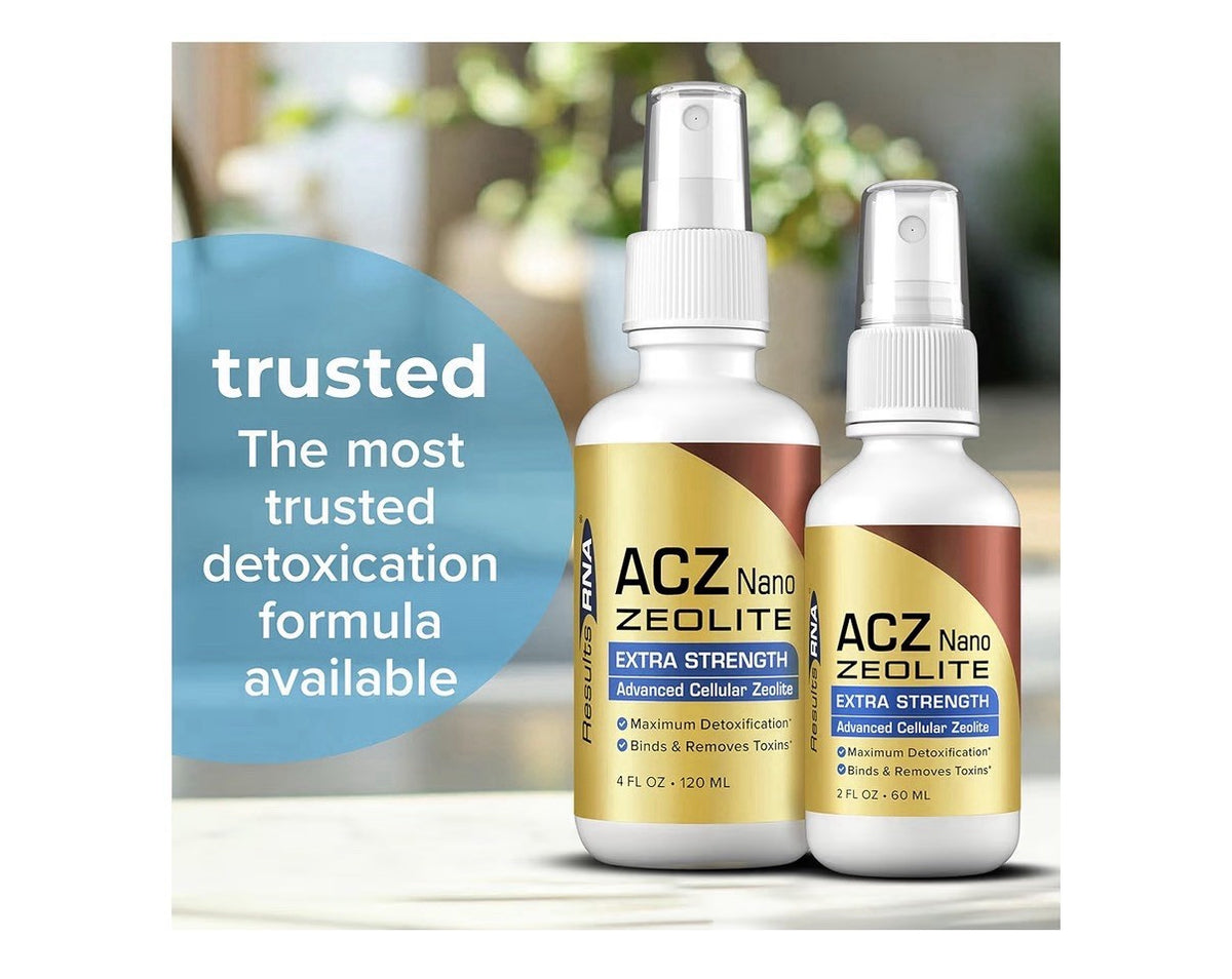 Results RNA ACZ Nano Zeolite Extra Strength Advanced Cellular Zeolite 60ml