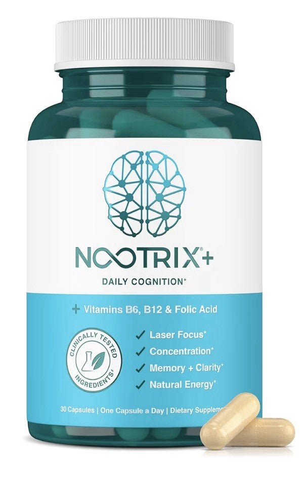 Nootrix Brain Plus Nootropic Supplement Support Memory Focus Cognitive 2 Packs
