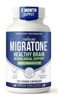 Naticura Migratone Healthy Brain Neurological Headache Support Formula 120 Caps