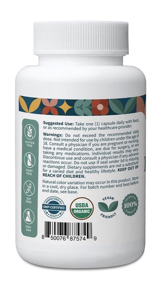 Pattern Wellness Organic Fenugreek Support Metabolic Health Overall Wellness 30c