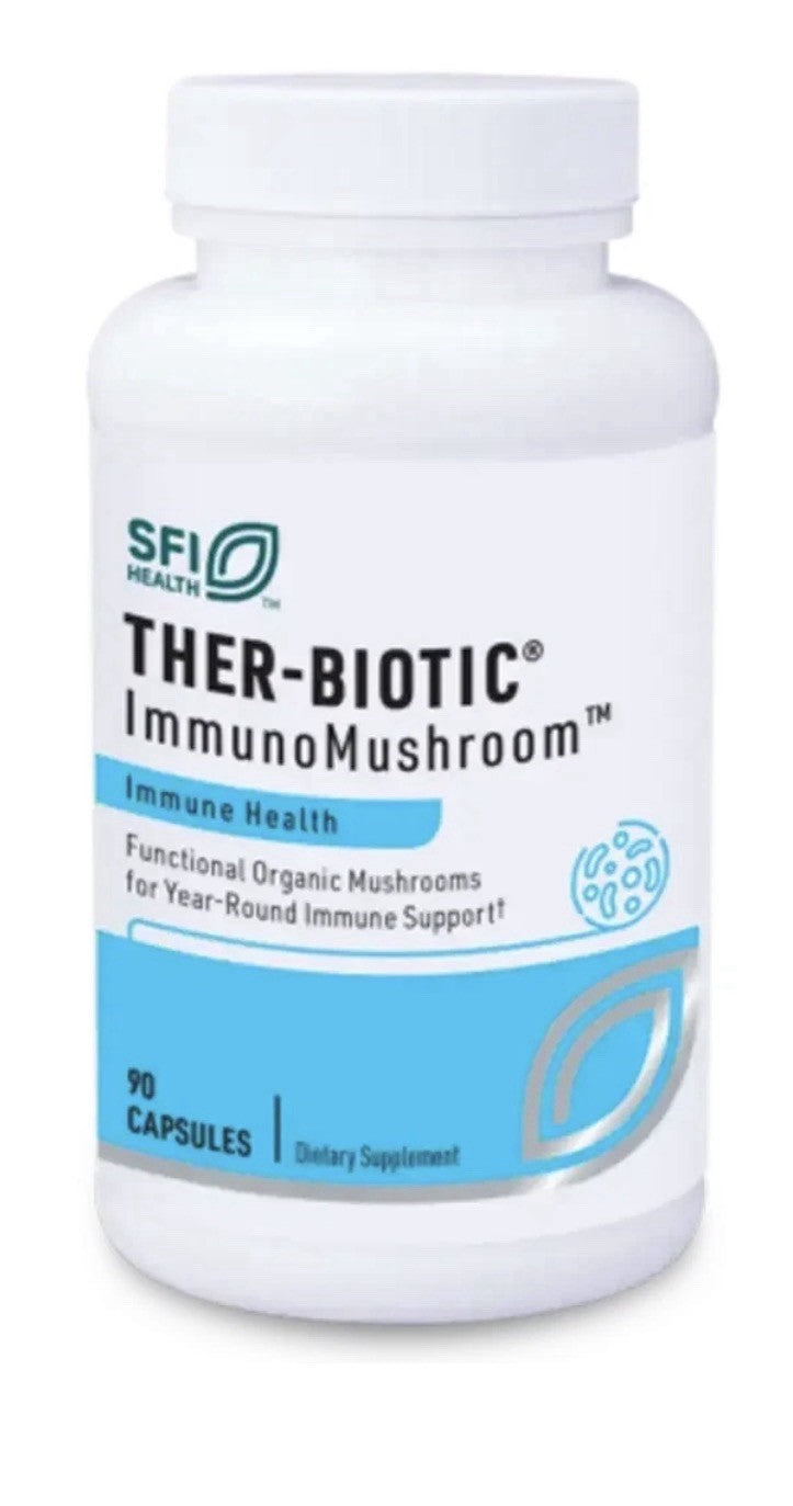 SFI Health THER-BIOTIC ImmunoMushroom Mushroom Immune Support Formula 90capsules