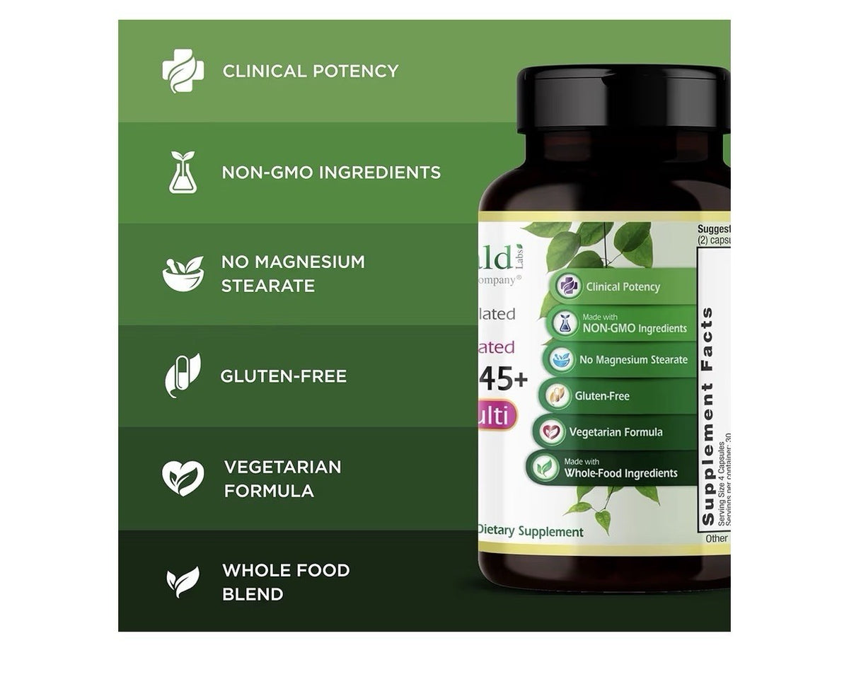 Emerald Labs Women's 45+ Clinical Multi Multivitamin Comprehensive Support 120ca