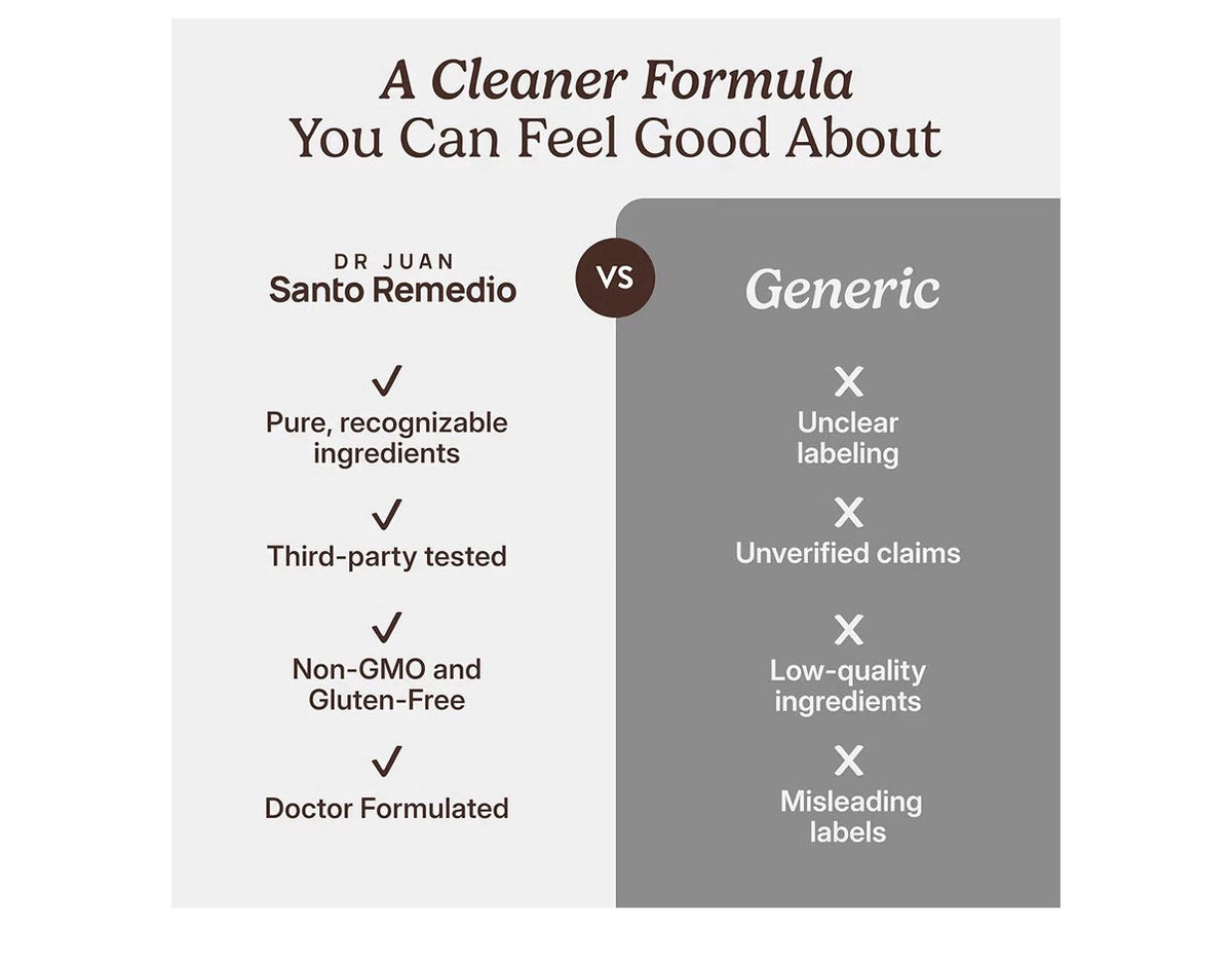 Santo Remedio Super Café Coffee Powder with Prebiotic Fiber Boost Energy 30serv
