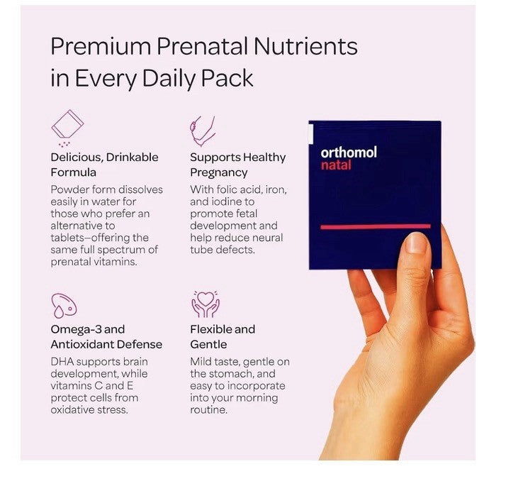 Orthomol Natal Contribute To Normal Fertility And  Reproduction 30 Daily Serving