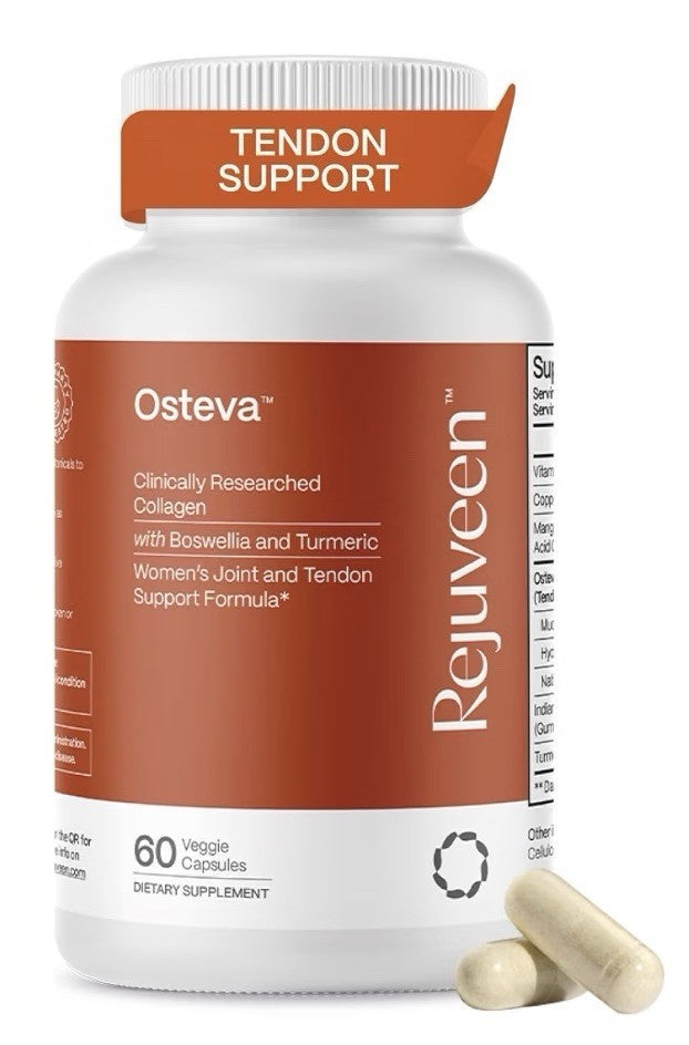 Rejuveen Osteva Women’s Joint And Tendon Support With Collagen Tumeric 2 Pack