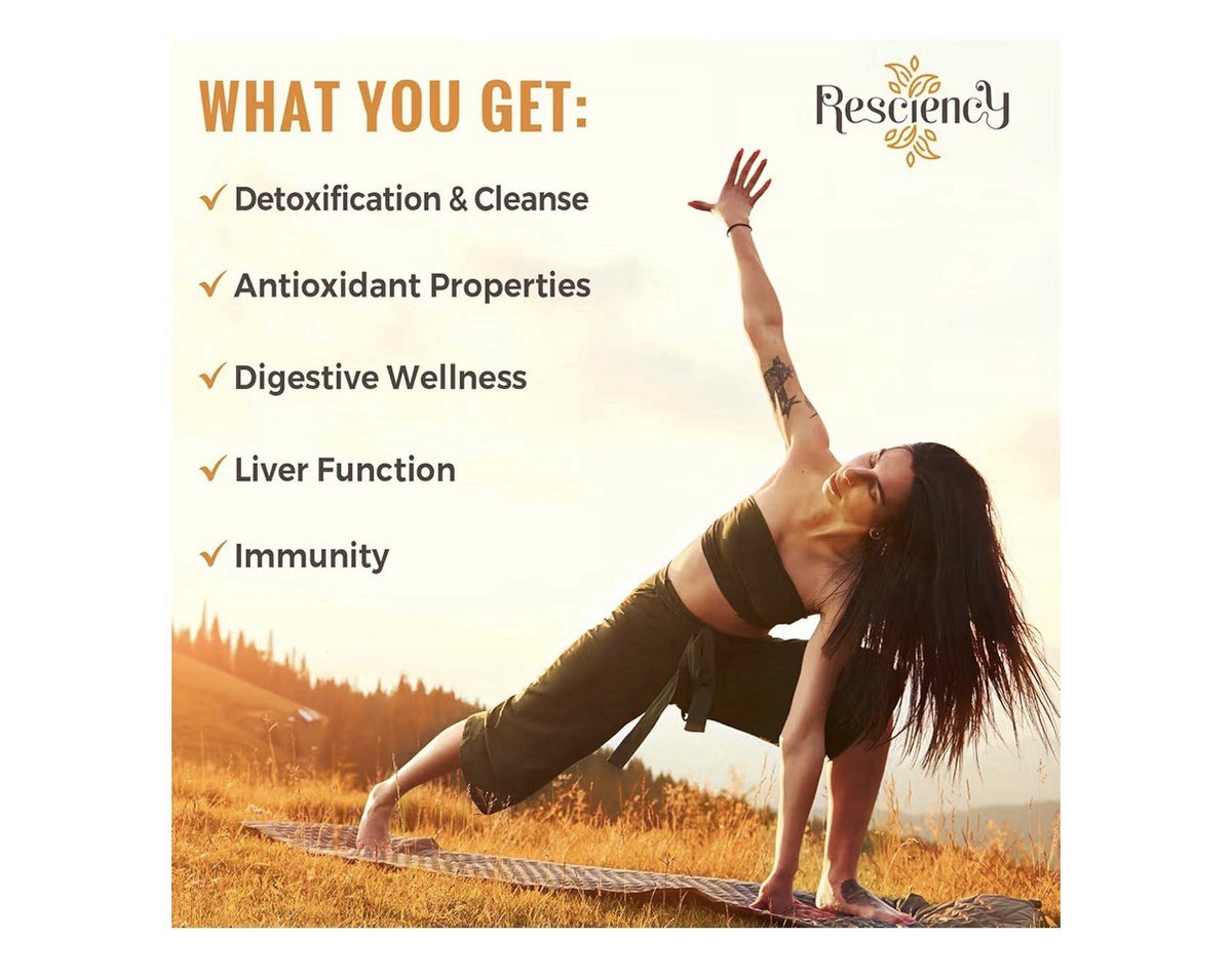 Resciency Binder+ Comprehensive Formula Detox Supplement Liver Gut Health 2 Pack