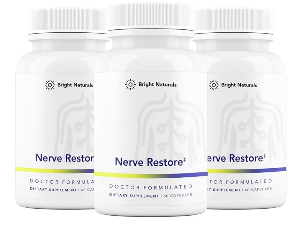 Nerve Restore Nerve Restore Nerve Health Support Supplement 3 Pack