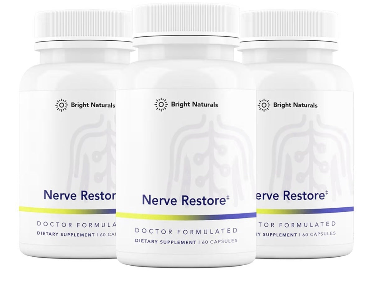 Nerve Restore Nerve Restore Nerve Health Support Supplement 3 Pack