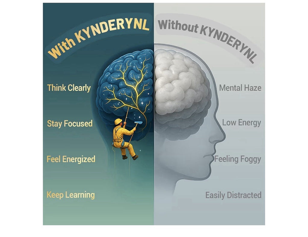 2 Pack Kynderynl Liposomal Luteolin 200mg Supplement Brain Nerve Wellness