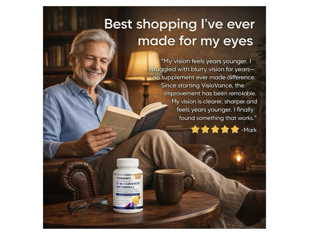 VisioVance 15 in 1 Advanced Eye Formula Neurobella Healthy Clear Sharp Vision