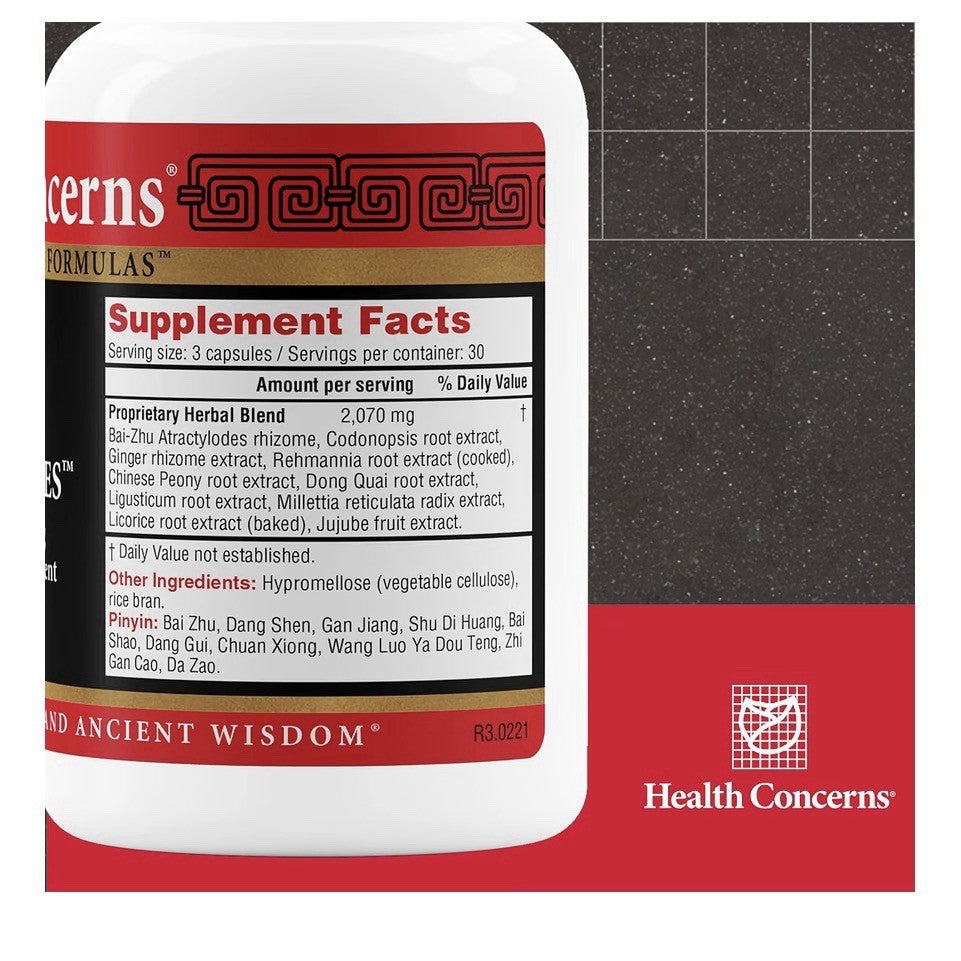Health Concerns Eight Treasures Herbal Supplement Menstrual Relief Women Health
