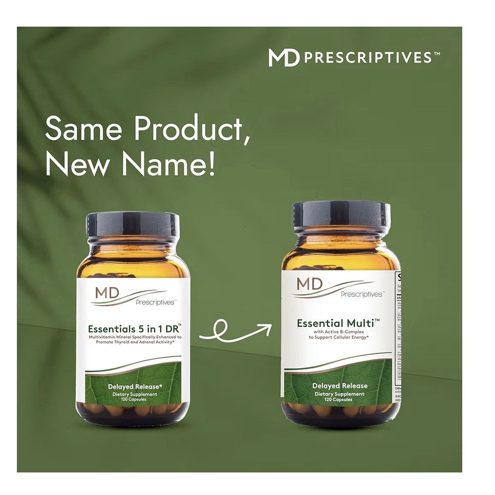 MD Prescriptives Essential Multi Active B Complex Cellular Energy Support 120Cap
