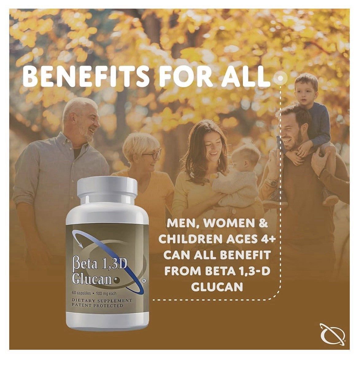 3 Pack Transfer Point Beta 1,3D Glucan 100 mg Immune Support Dietary Supplement