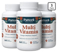 3 Pack Pattern Wellness Multivitamin Energy & Wellness Support for Women & Men