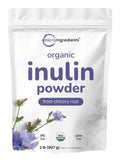 Micro Ingredients Inulin Powder Organic From Chicory Root 2lb