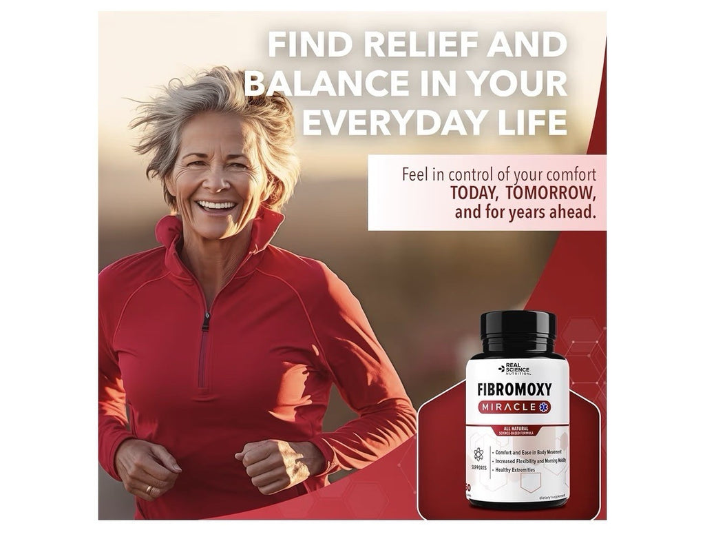 Real Science Fibromoxy Miracle Fibromyalgia Relief Flexibility Mobility 60 Caps