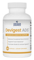 Arthur Andrew Medical Devigest ADS Advanced Digestive Gas Bloating Support 180ca