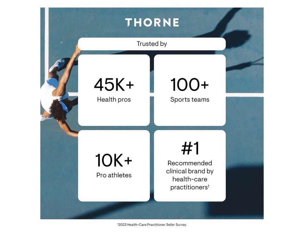 THORNE Berberine Dual Action Formula with Phytosome Plus Botanical Extract 60cap