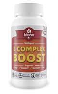 BioTree Labs B Complex Boost Vitamin B12 Sublingual B12 Methylcobalamin B6 90tab