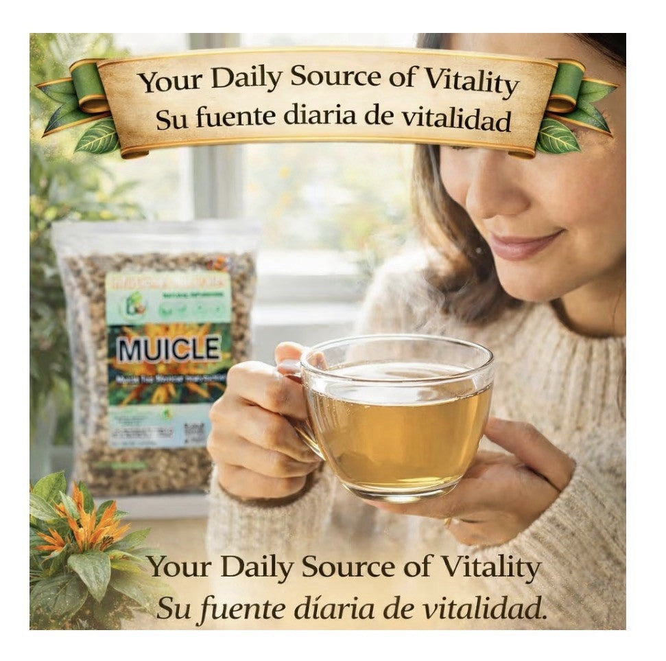 B-Experts Muicle Herbal Tea Mexican Honeysuckle 4 oz Loose Leaf Natural