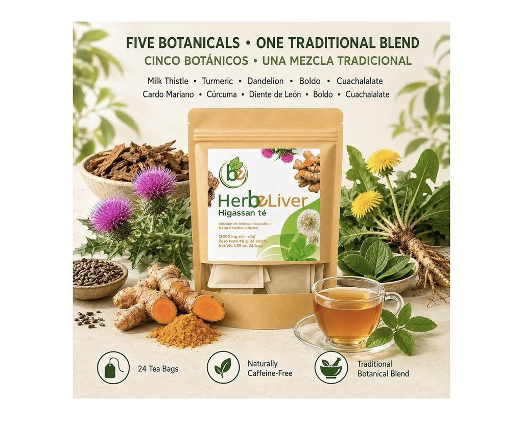 B-Experts HerbeLiver Higassan Te Natural Herbal Infusion 24 Tea Bags