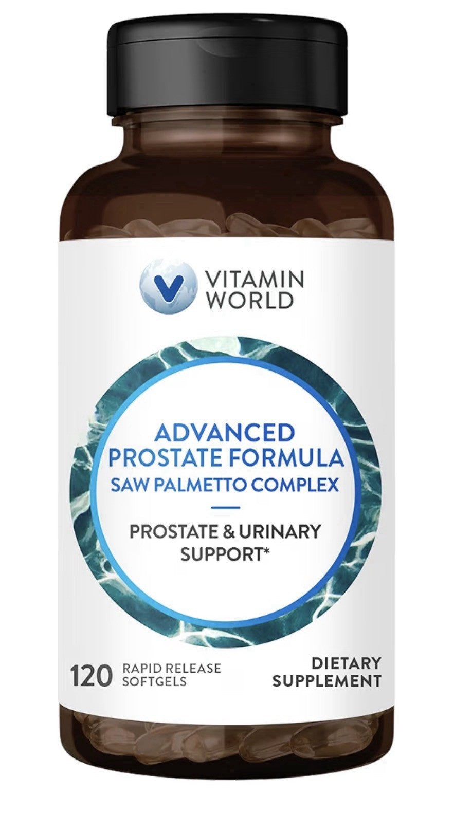 Vitamin World Advanced Prostate Formula Saw Palmetto Complex Prostate Urinary…..