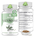 Clarusph Nattokinase With CoQ10 Supplement Circulation Supplements 180 Capsules