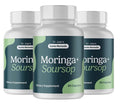 3Pack Santo Remedio Moringa + Soursop Dietary Supplement Support Overall Health