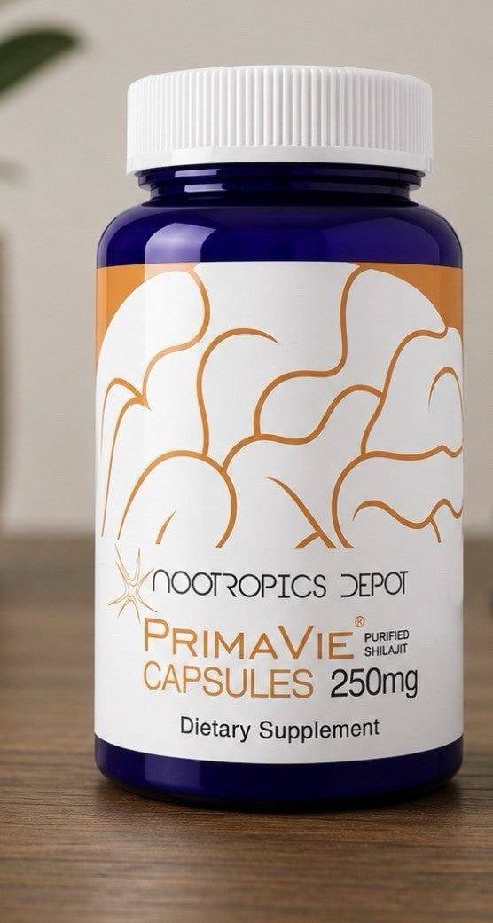 Nootropics Depot PrimaVie Capsules 250mg Dietary Supplement 90 Capsules