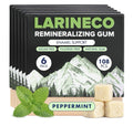 Larineco Remineralizing Gum Hydroxyapatite Xylitol Gum Peppermint Flavor 6 Pack