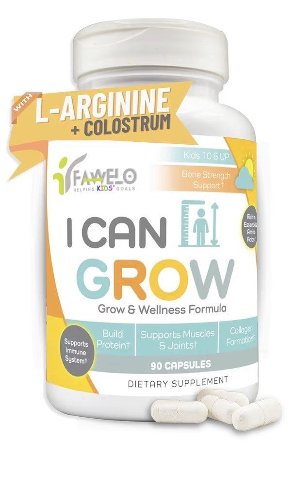3Pack Fawelo I Can Grow Day-Time Kids 10 & Up Teens Growth & Development Support