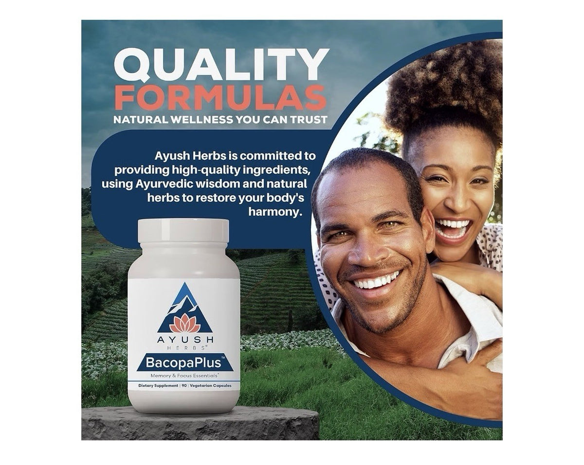 Ayush Herbs BioGymnema Metabolic Health Herb Blend For Women & Men 90 Capsules
