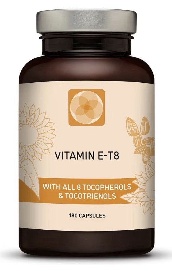 Procapsin Vitamin E T-8 With All 8 Tocopherols and Tocotrienols 180 Capsules