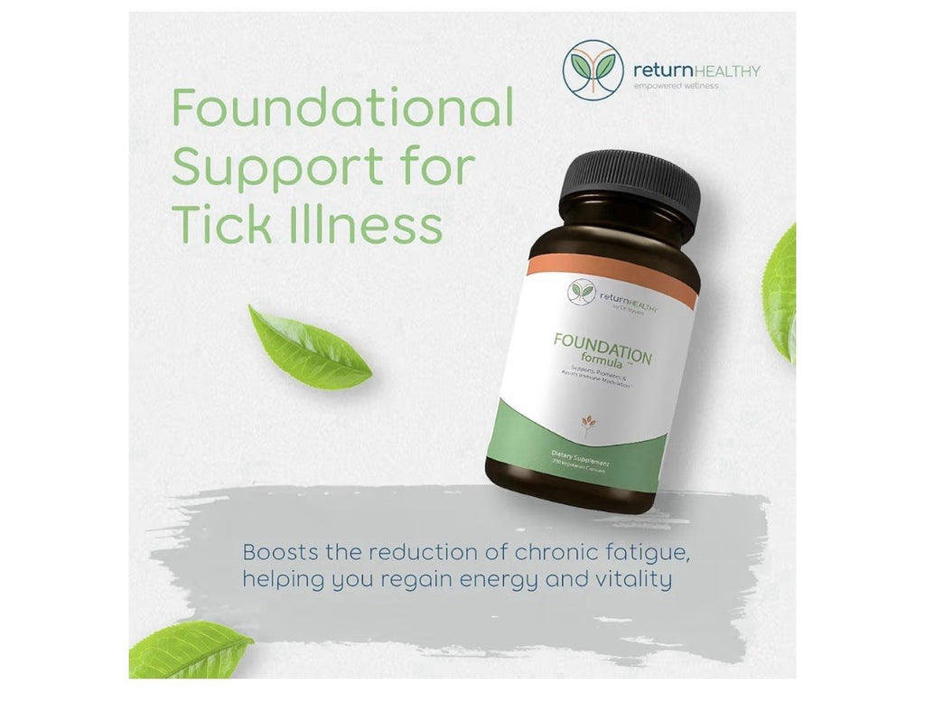 Return Healthy Foundation Formula Immune Modulation Tick Immune Support 270 Caps