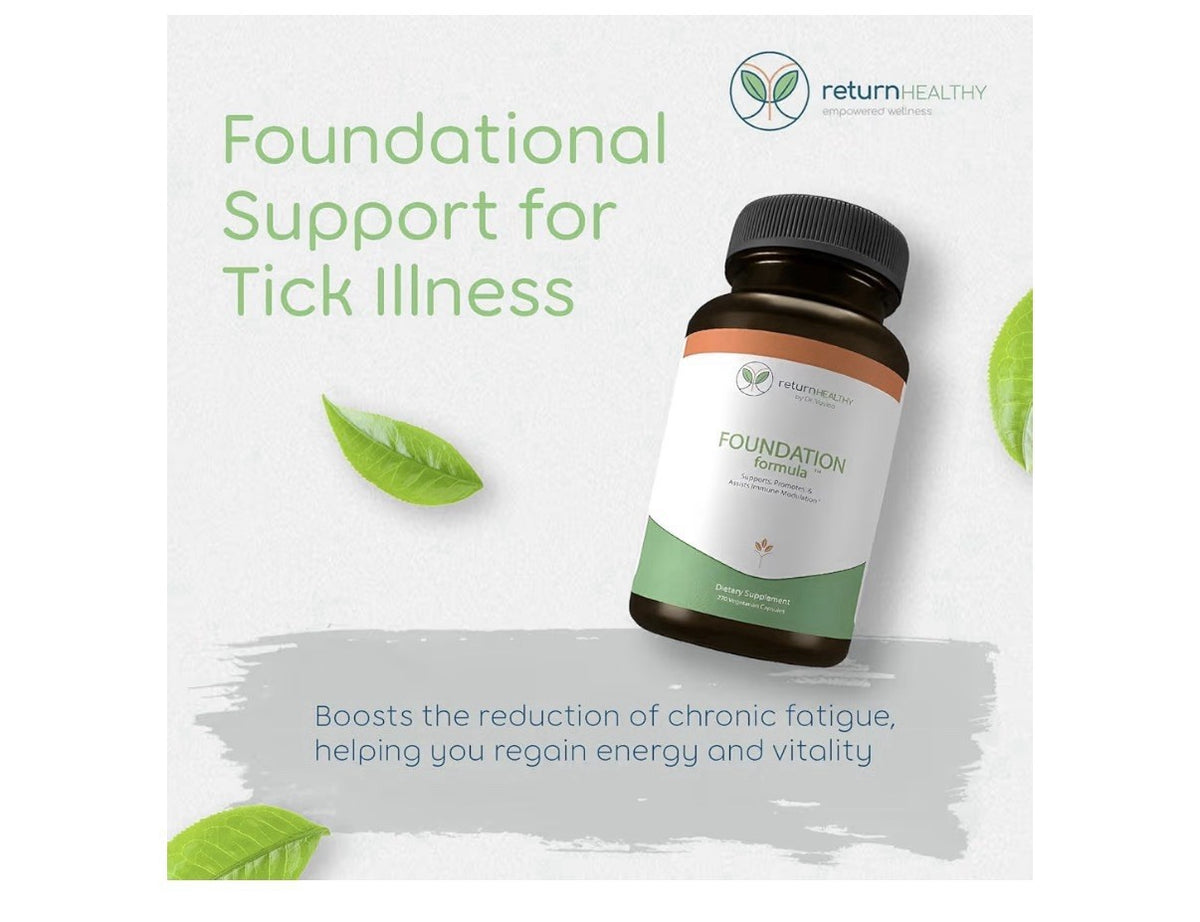 Return Healthy Foundation Formula Immune Modulation Tick Immune Support 270 Caps