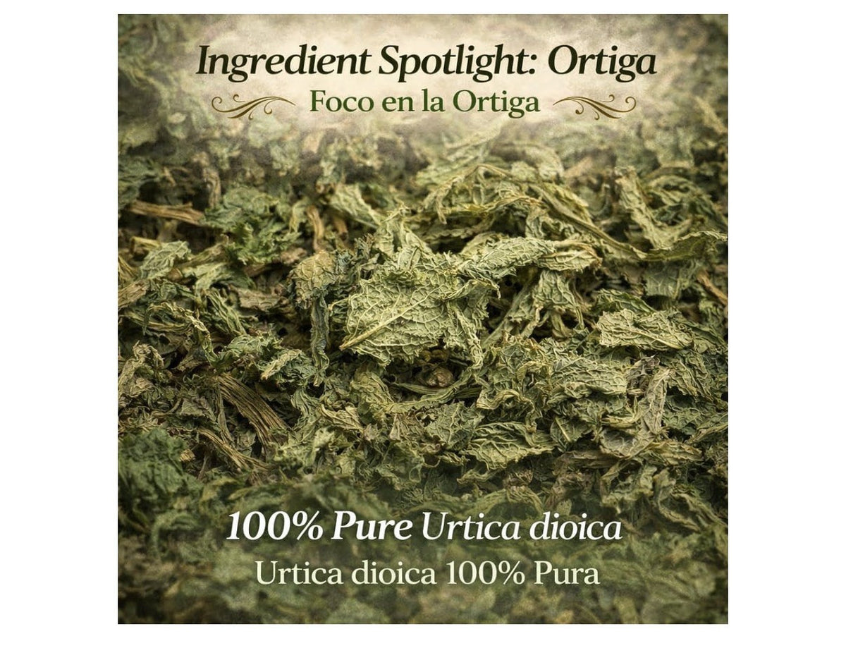 B-Experts Ortiga Herbal Tea Natural URTICA DIOICA Dried Loose Leaf 4 oz