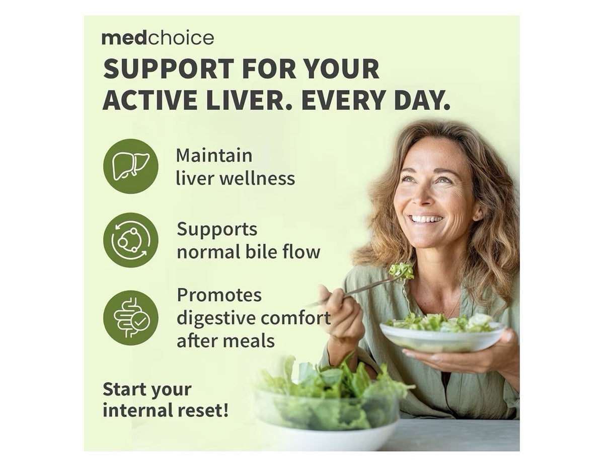 medchoice Milk Thistle Liver Support Supplement w/ NAC Artichoke Dandelion 2Pack
