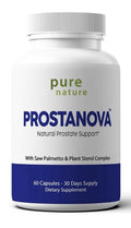 PureNature Prostanova Natural Prostate Support Supplement with Saw Palmetto 60ca