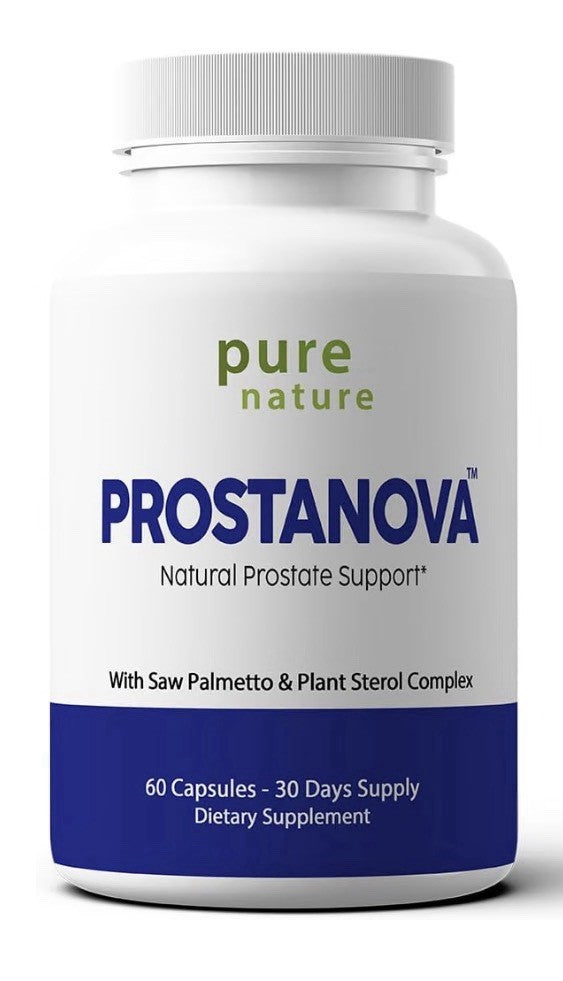 PureNature Prostanova Natural Prostate Support Supplement with Saw Palmetto 60ca