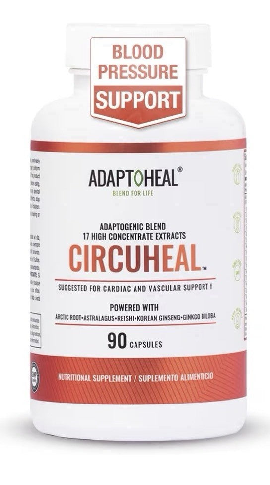 ADAPTOHEAL CIRCUHEAL Blood Pressure Supplement with Adaptogens Blend 90 Capsules
