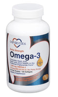 CardioTabs Omega-3 Fish Oil Triglyceride Form Joint Brain Heart Eye Health 180sg
