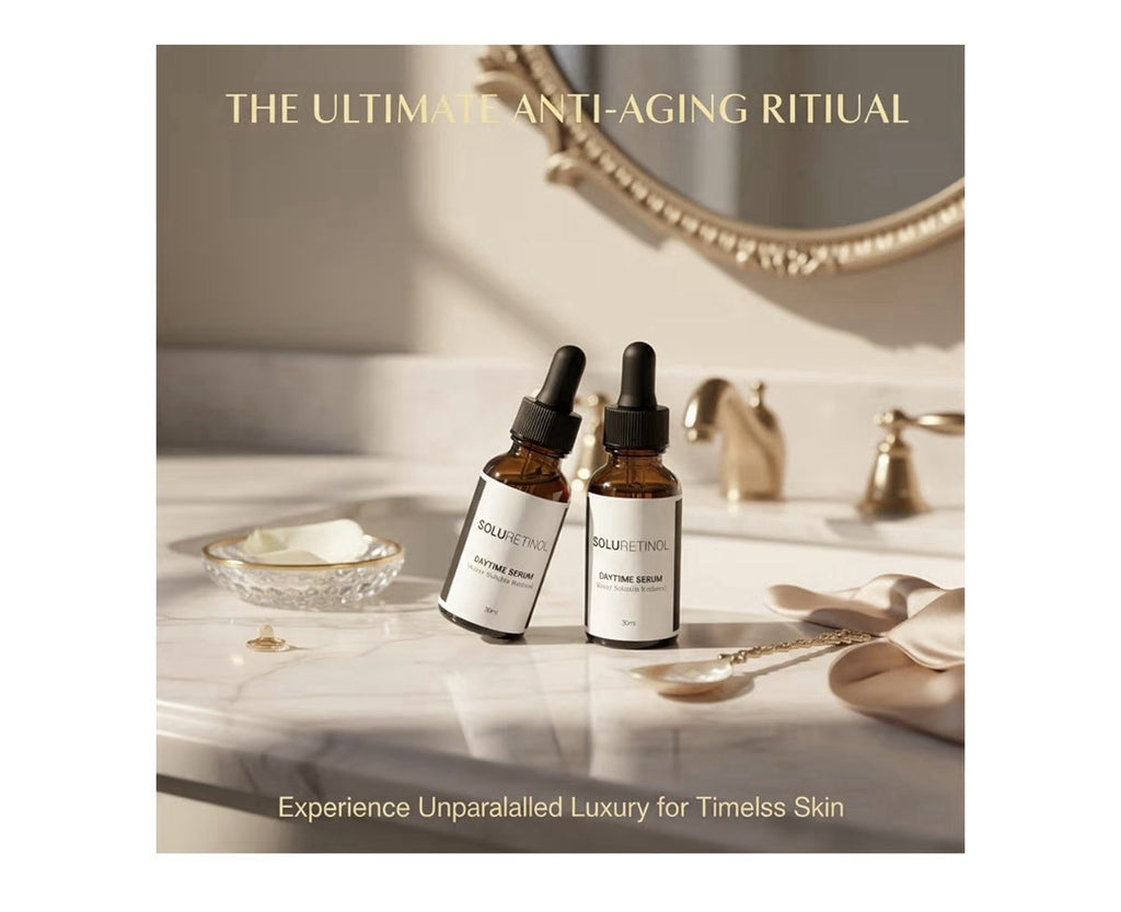 Soluretinol Advanced Wrinkle Serum Skin Renewing Day And Night System 30ml Each