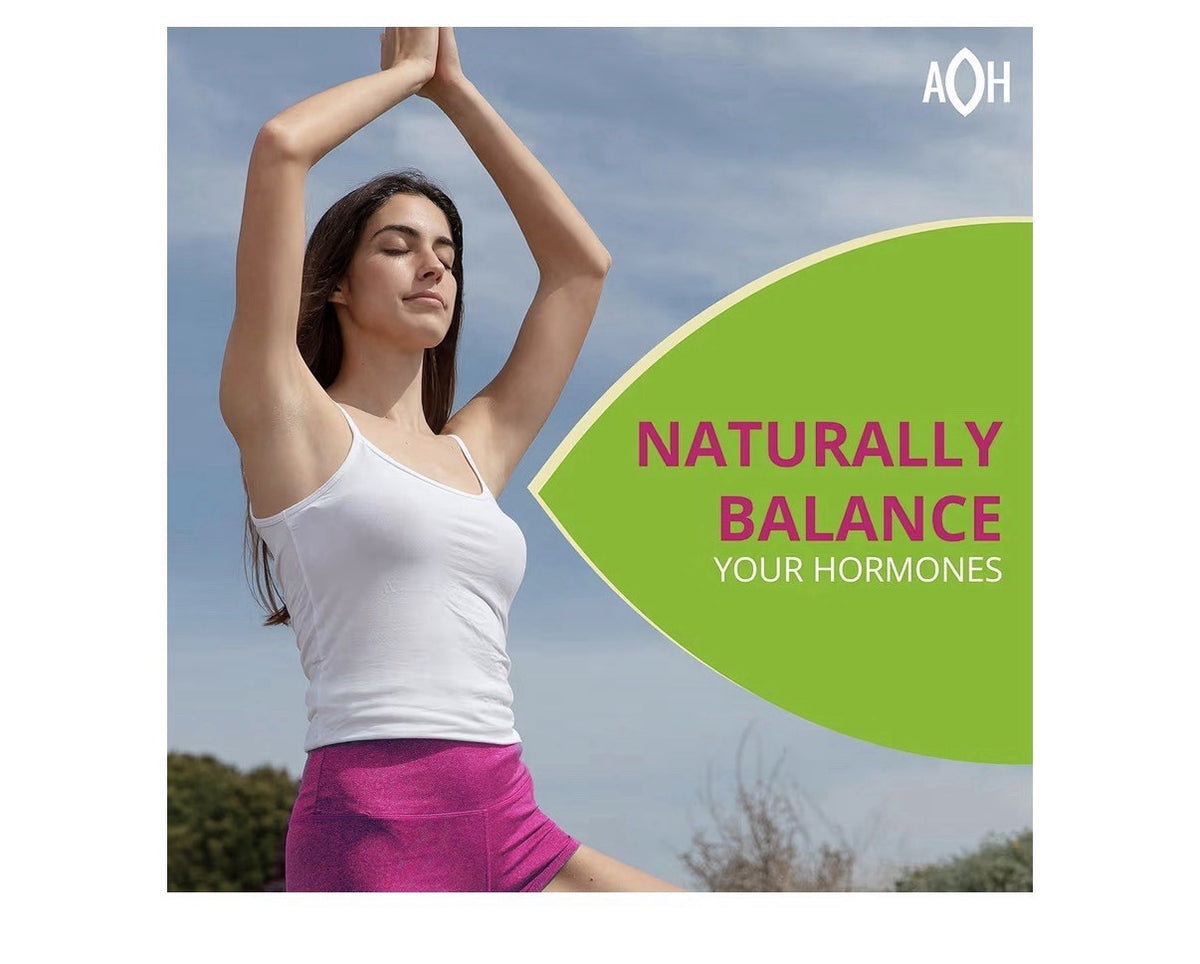 ADAPTOHEAL Hormone Balance for Women Menopause & PMS Support Supplement 180 Caps