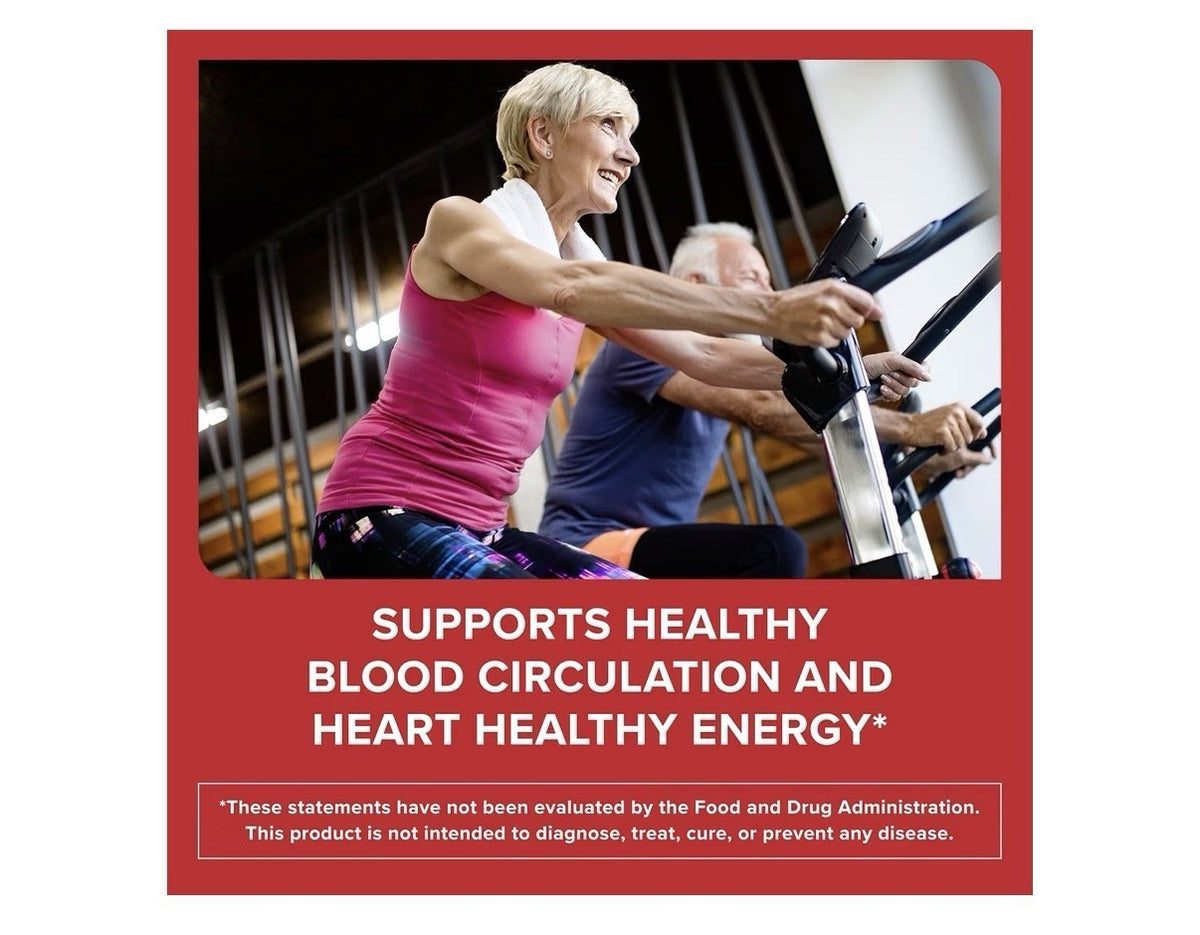 Qunol Blood Pressure Support Beet Extract with CoQ10 Heart Health Energy 2 Pack